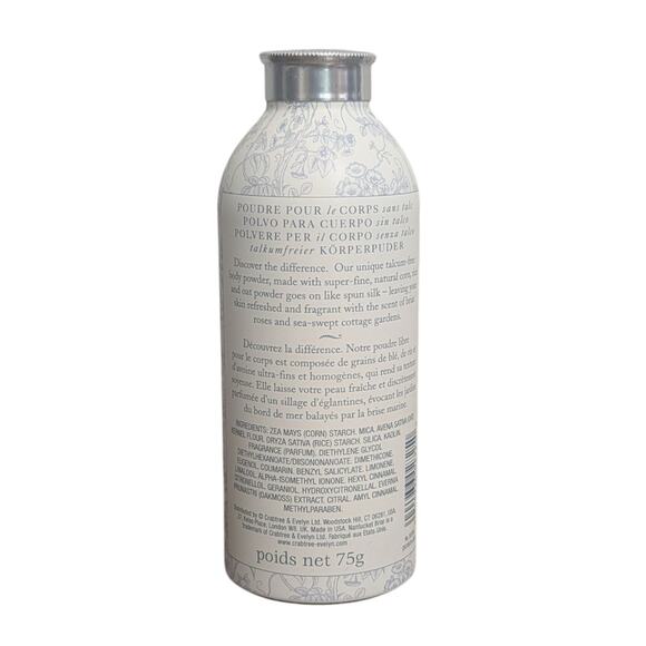 Crabtree & Evelyn Nantucket Briar Talc-free Body Powder 2.6 oz Sealed - Picture 6 of 7